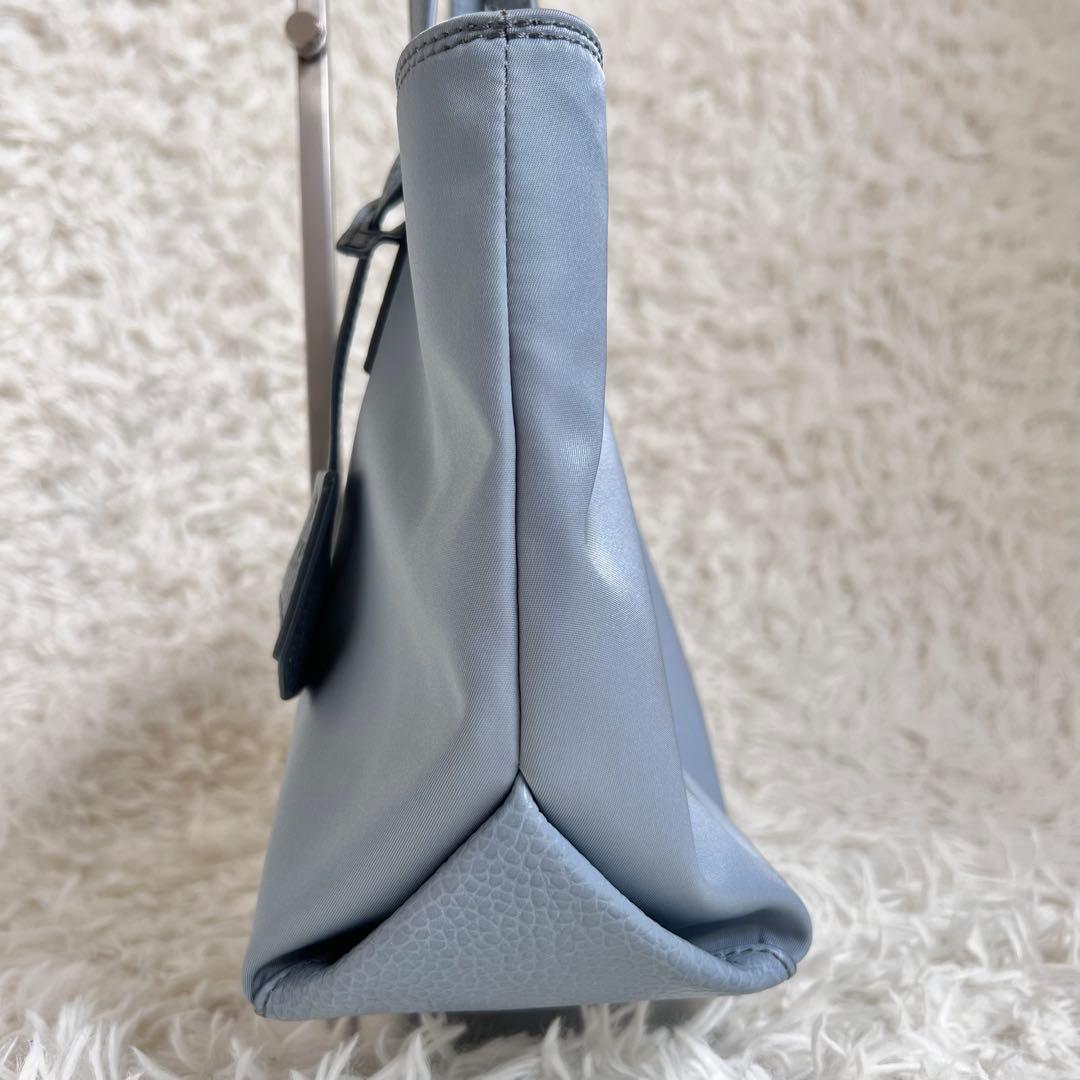 HIROFU ヒロフ 【 リベロ 】ナイロン トート バッグ M ブルー