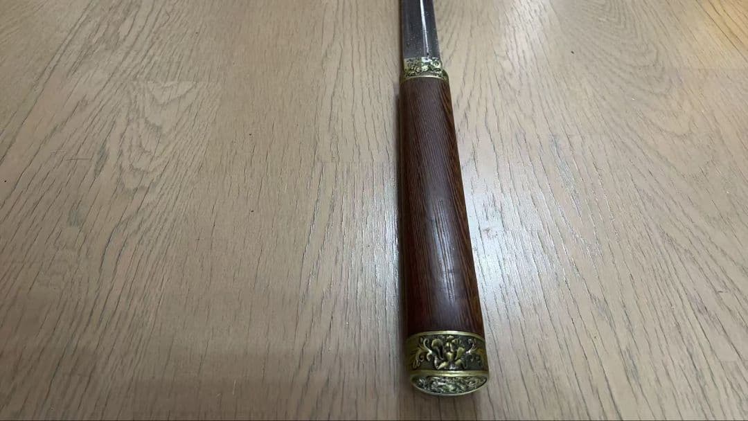 【３日内速達】花梨木鞘　直刀　模造刀　日本刀　居合練習　コスプレ道具