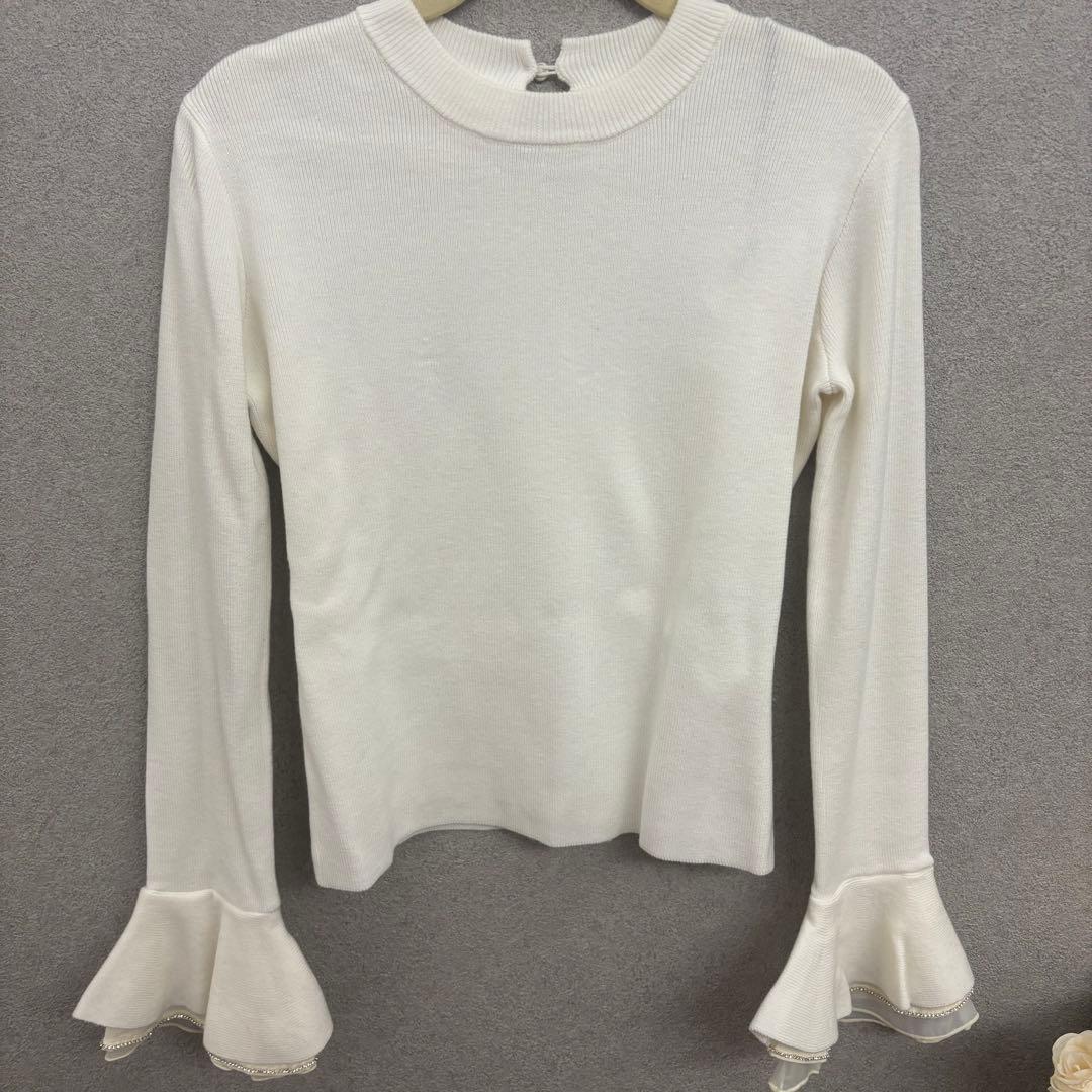 herlipto Éclat Flared Sleeve Knit