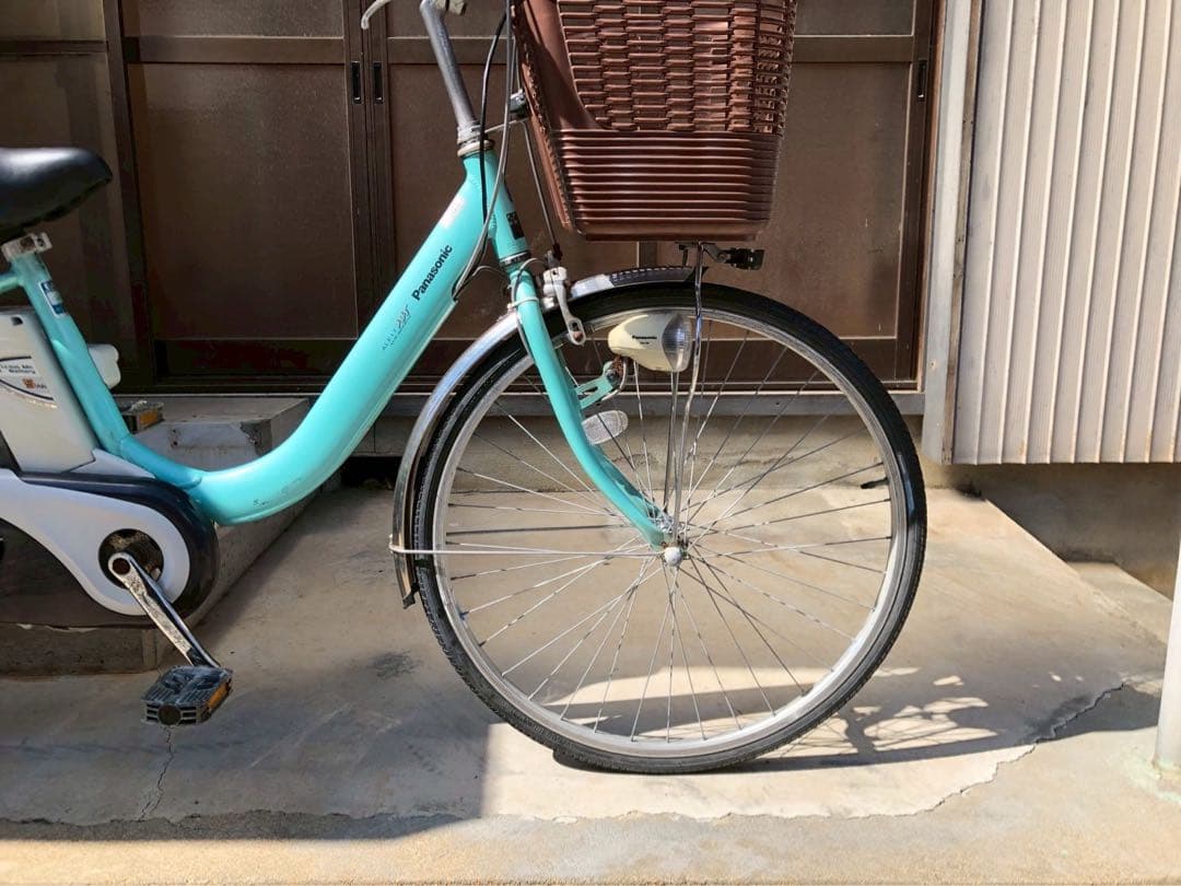 電動自転車　№6810 パナソニック　アルフィットビビ　26インチ