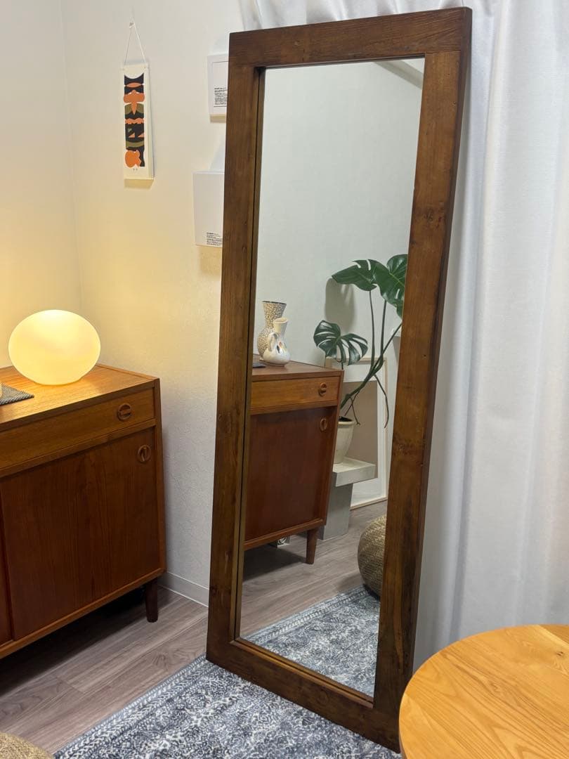 【古材ミラー】toolbox_ヴィンテージ姿見 W600×H1600