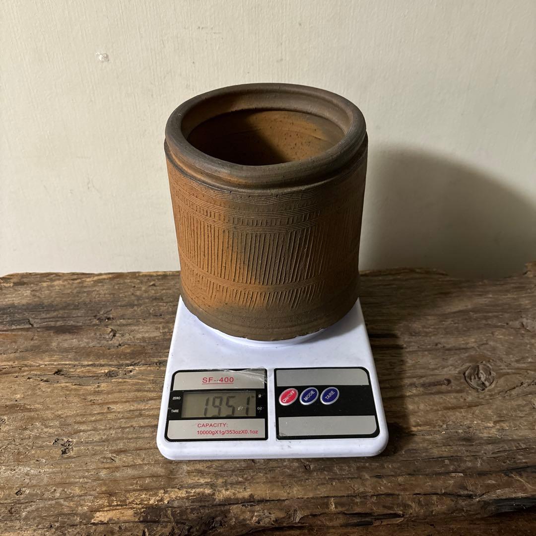 南蛮縄簾水指　茶道具　古民芸　骨董　古道具　アンティーク　方丈唯心　検:李朝