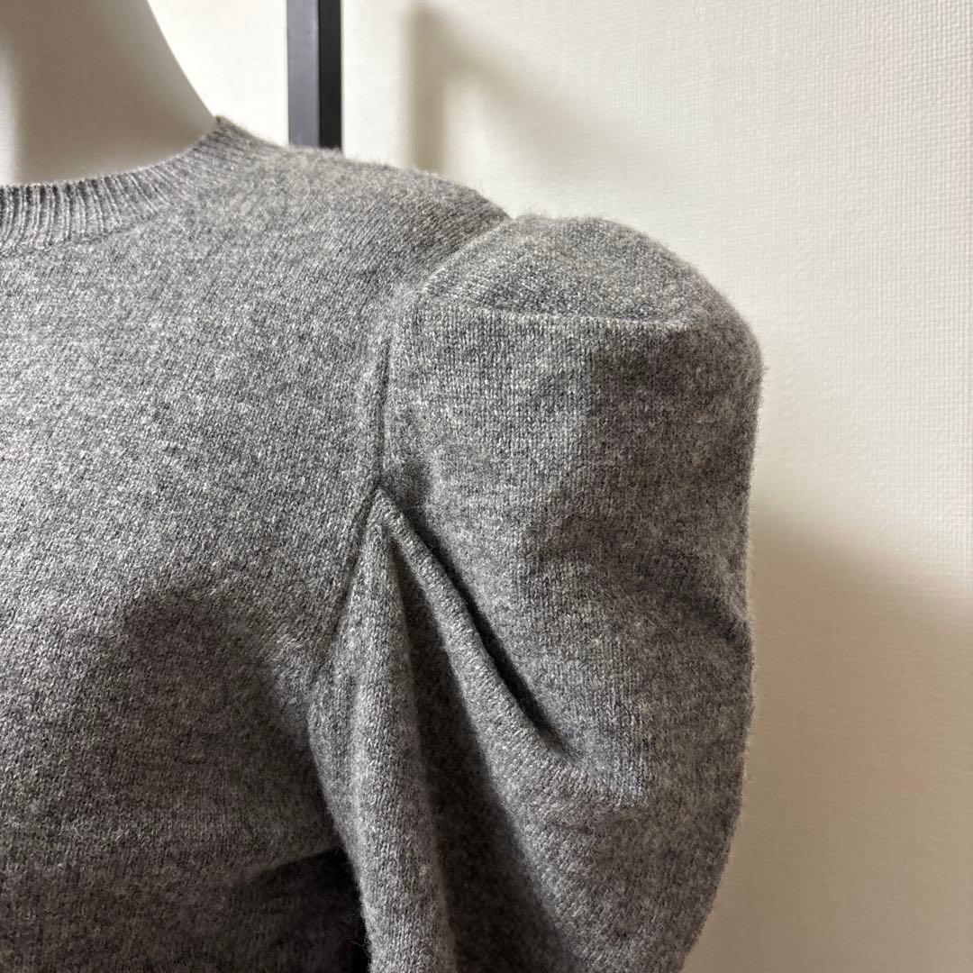 シーニュ　cygne ポワンニット　グレー