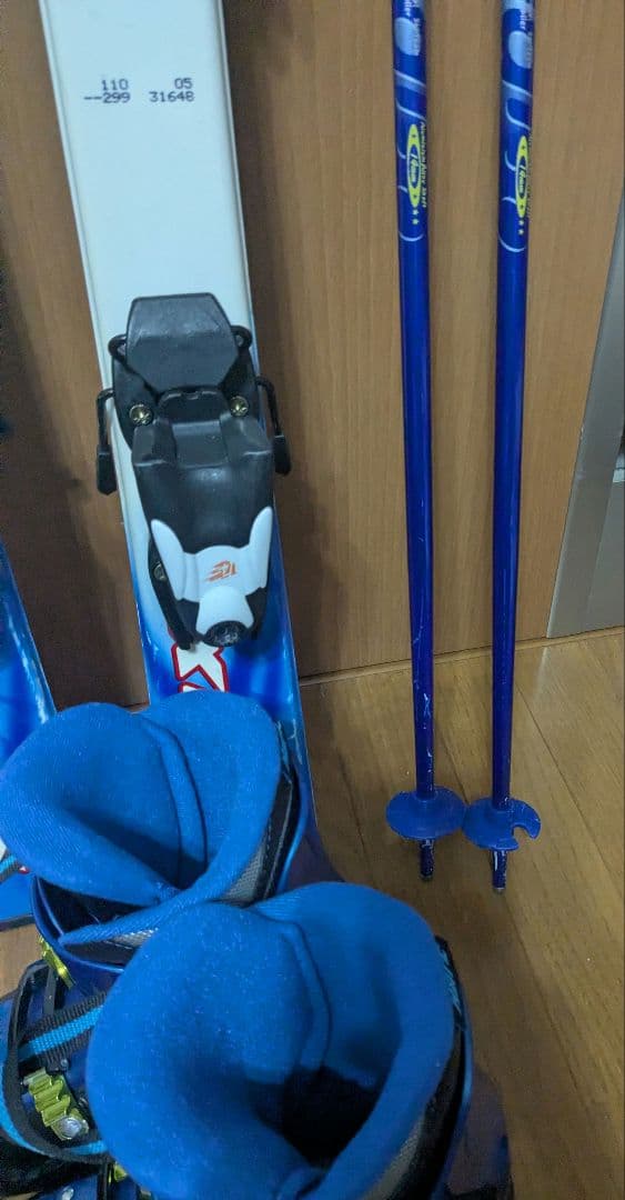 子供用　スキーセット　板110センチ　ブーツ21〜21.5センチ