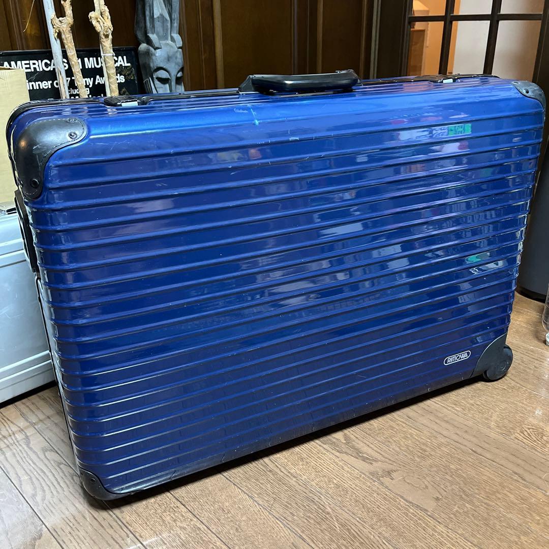 レア！鍵付き1994年製リモワRIMOWAプルタブトロリーサンバノヴァ西ドイツ製