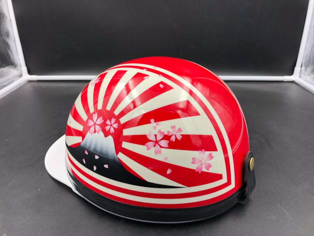 コルク半　カスタム　富士日章　三つボタン　赤白　桜　高級クリヤ　送料無料