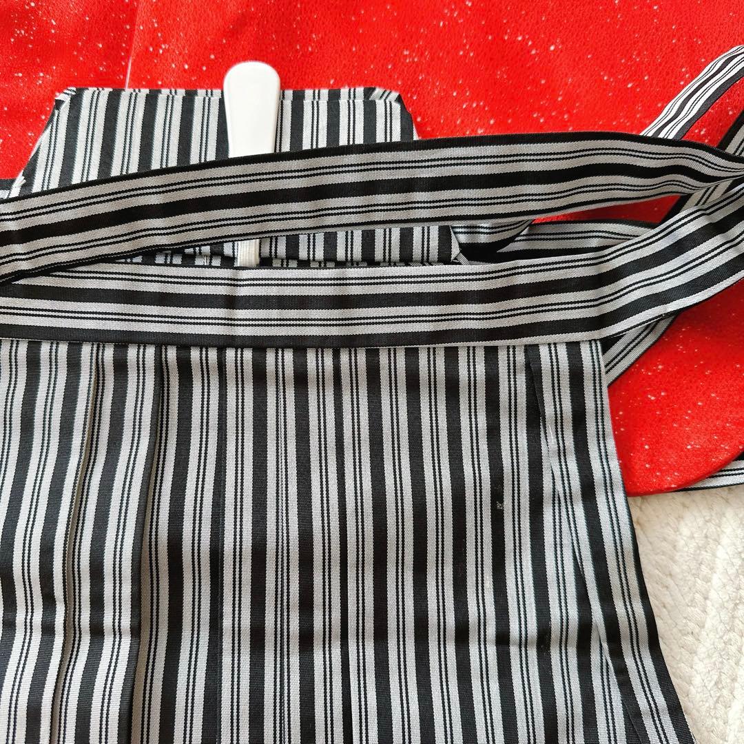 七五三 5歳 男の子 男児 着物 羽織 袴 七五三フルセットレトロ　赤色袴