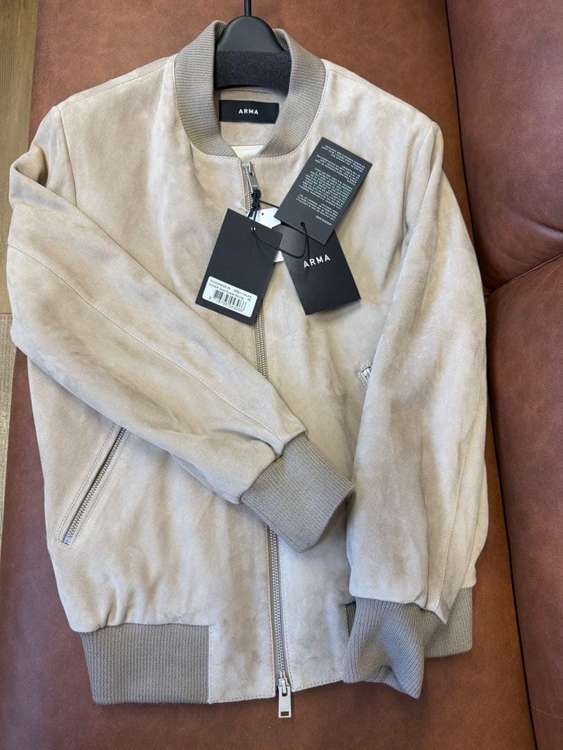 ARMA ゴートスエードジャケット 46