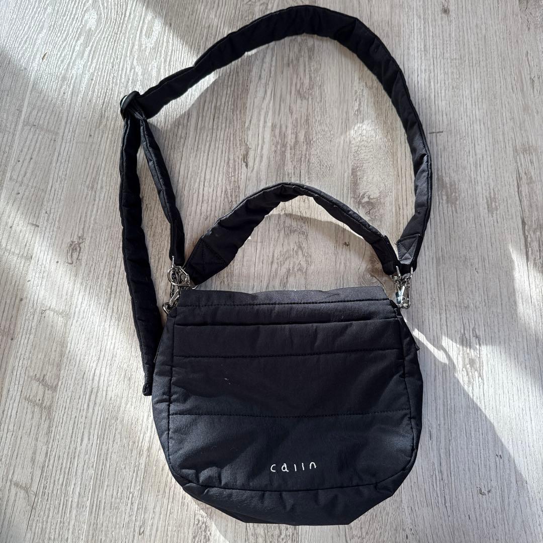 multi parents pouch -BLK- calin マザーズバック