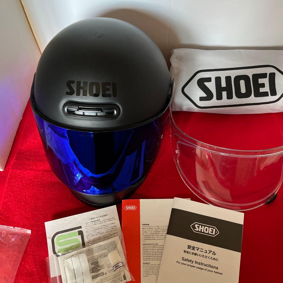 SHOEI グラムスター　Mサイズ ✨新品ブルーダークシールド搭載‼️