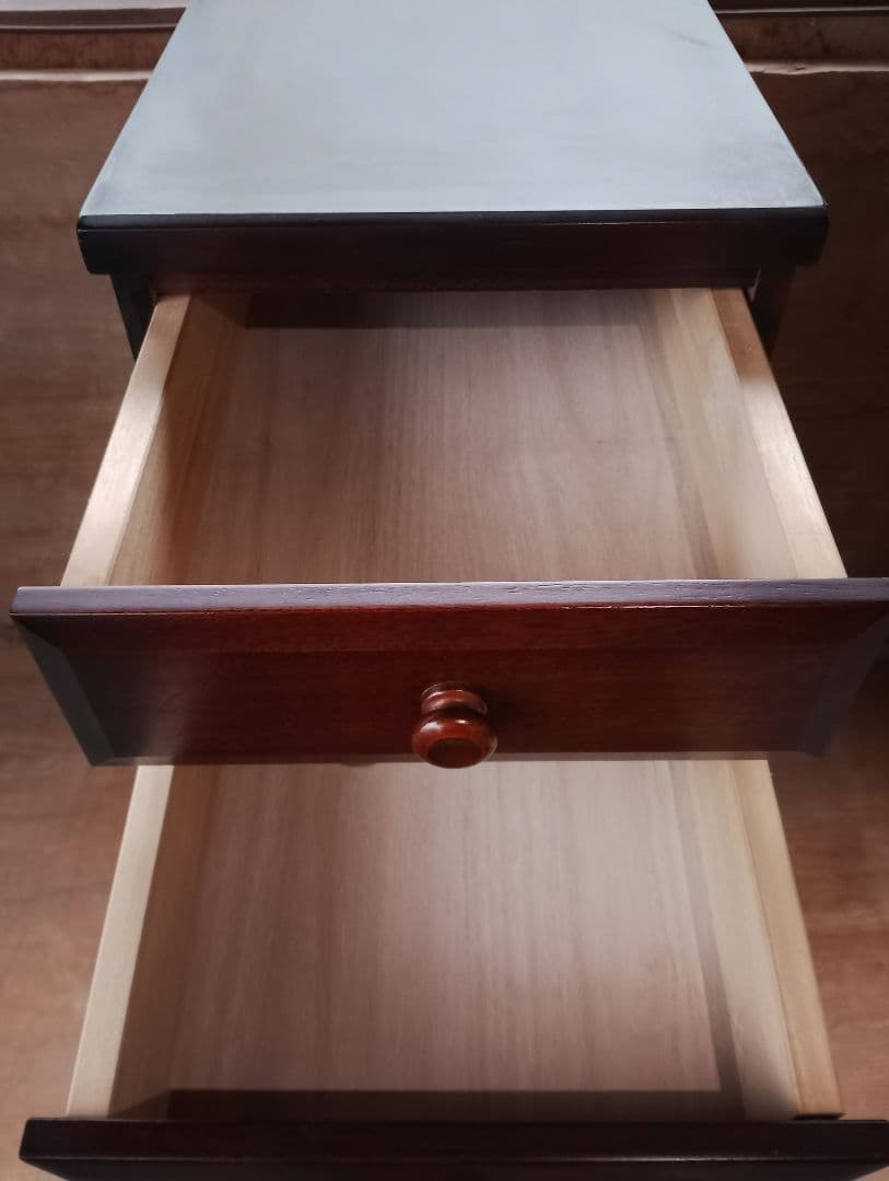 日本民芸 7段チェスト 小箪笥 古家具 和家具 小引き出し アンティーク レトロ