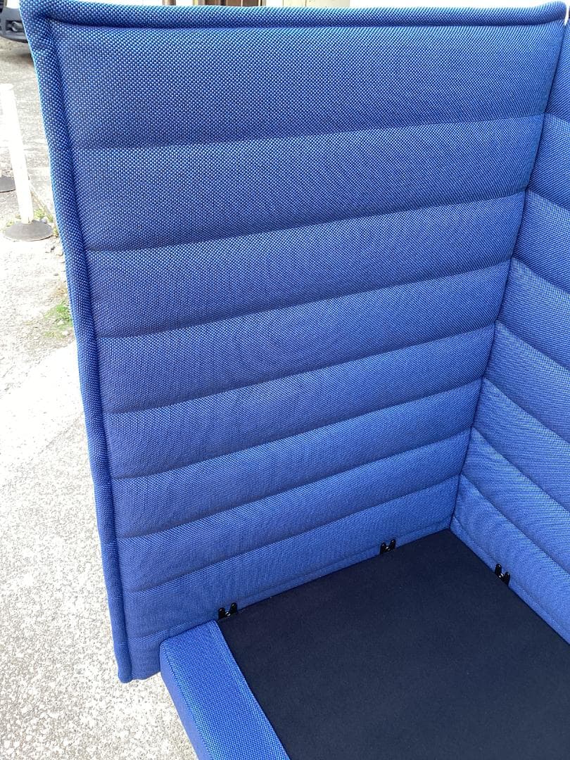 在庫２セット　定価約１６０万　ヴィトラ　アルコーヴソファ　ブルー系