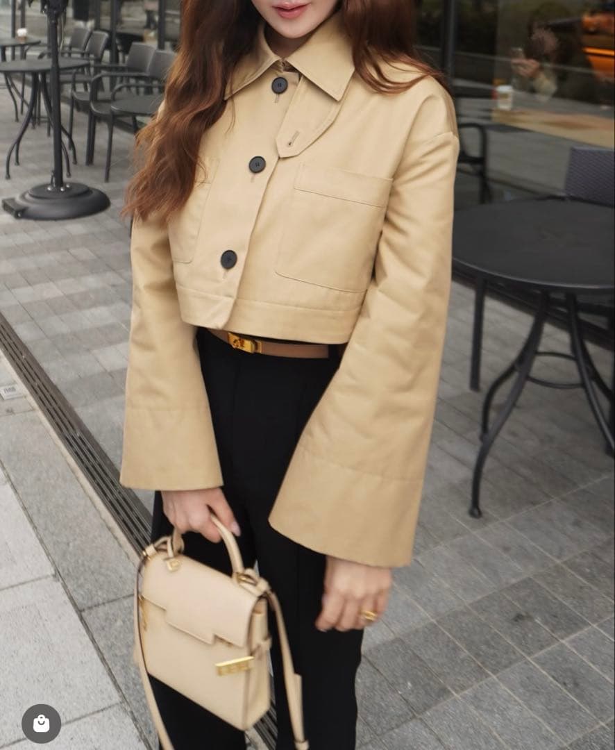 HYEON へヨン　トレンチ　2way trench coat