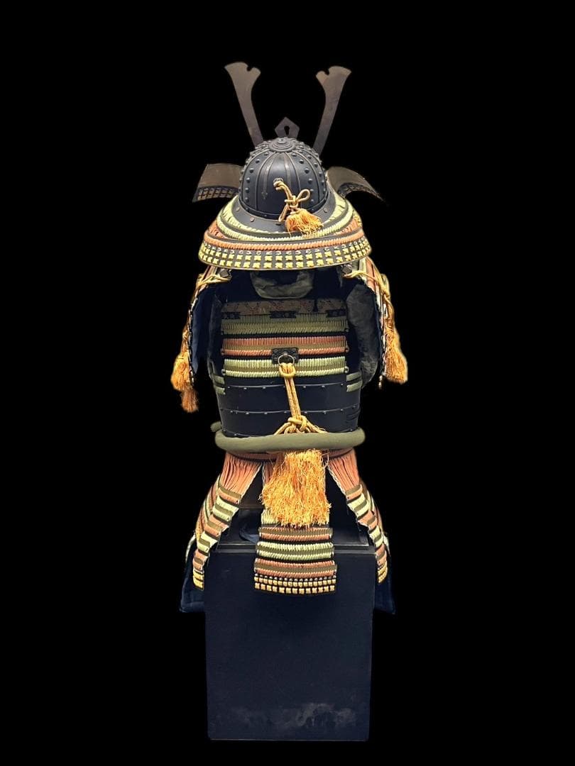 送料込み 着用可能 甲冑 等身大 当世具足 鎧兜 時代祭り 鎧櫃 龍刻 胸当て