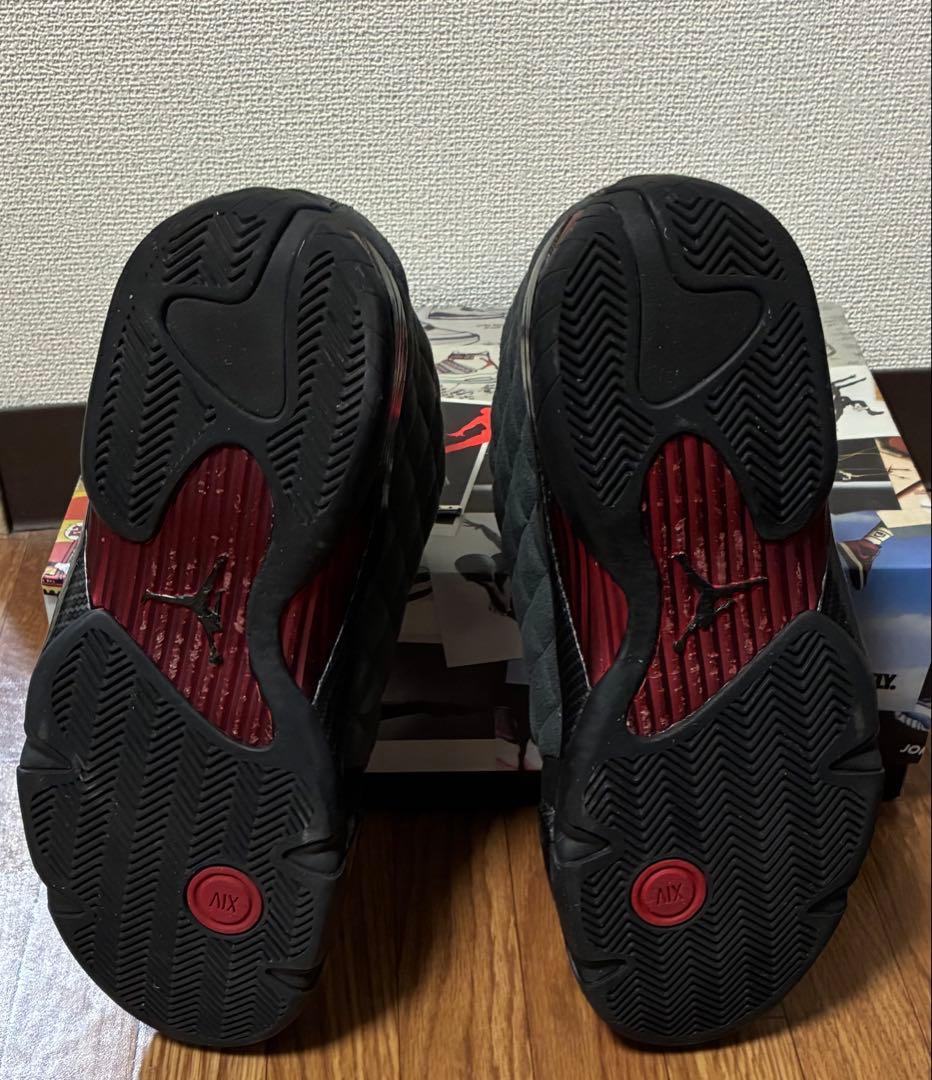 【箱付】ナイキ エアジョーダン14 \"ブラックフェラーリ\"