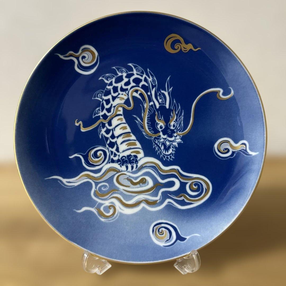 マイセン 2024年干支プレート 辰　龍　竜　ドラゴン