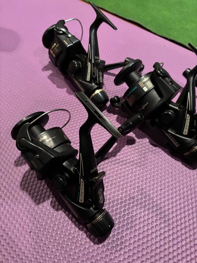 REGAL-X 4550ＢＲリール 3個セット ブラック