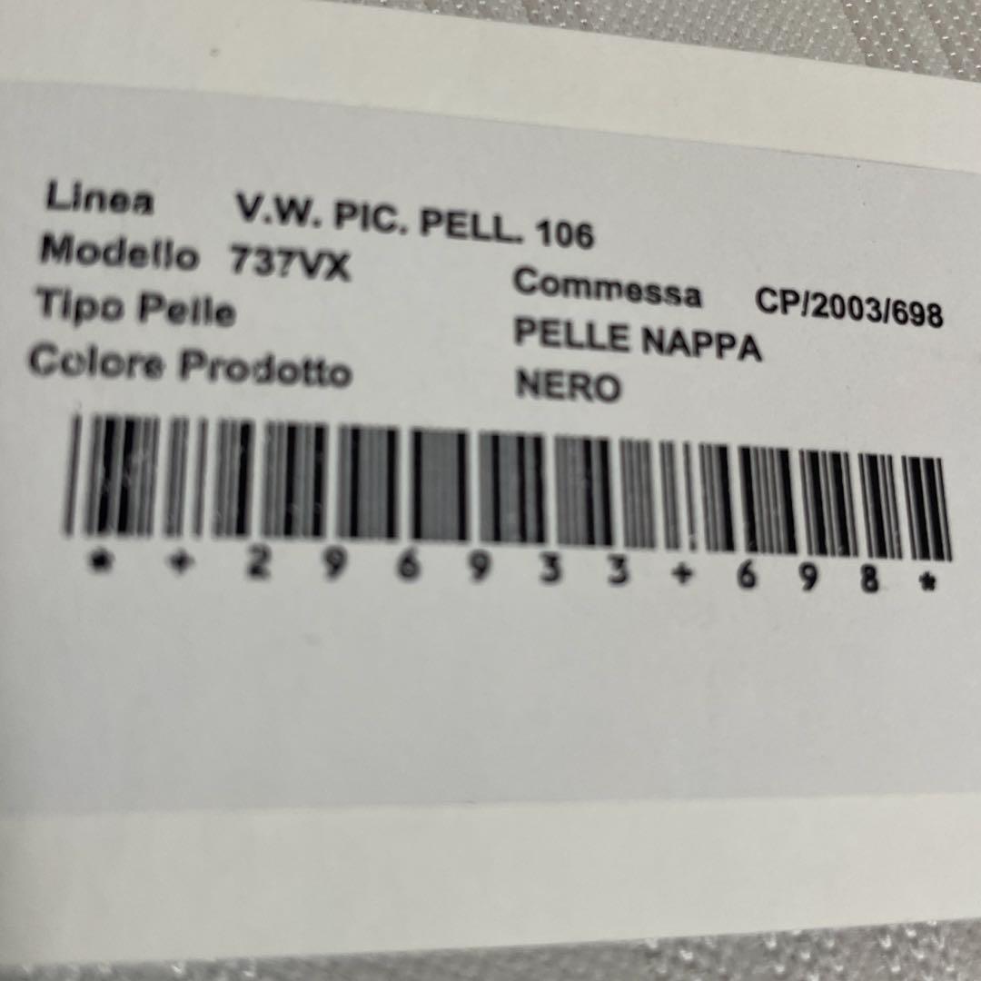 未使用品 Vivienne Westwood 折り財布 レザー ブラック オーブ