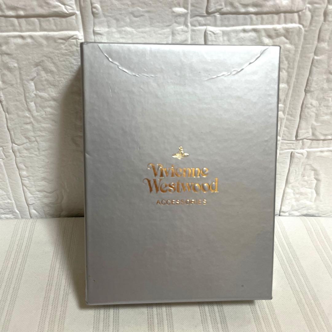 未使用品 Vivienne Westwood 折り財布 レザー ブラック オーブ