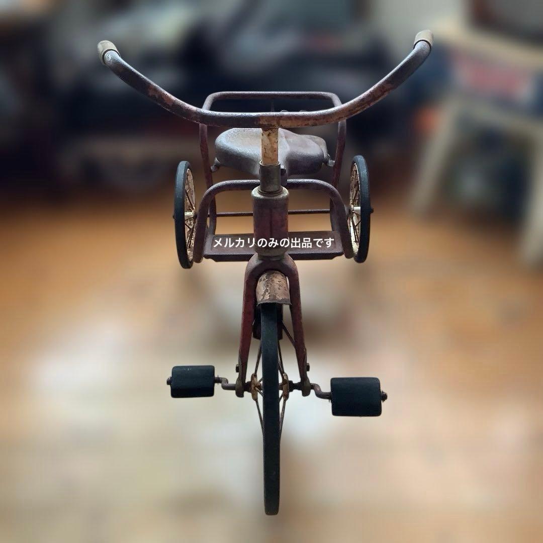ヴィンテージ 三輪車　二人乗り三輪車　タンデム三輪車