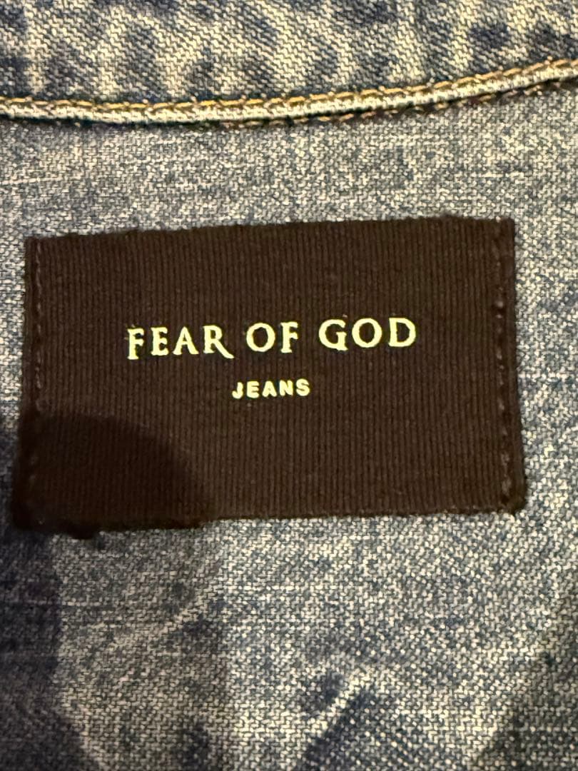 m*z様 Fear of God Oversized Denim Shirt Ｘ
