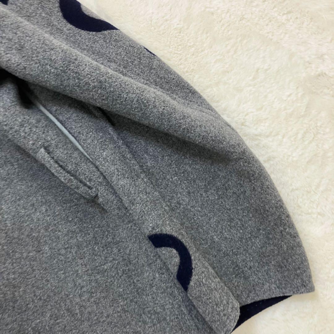 美品✨現行タグ ポールスミス Lサイズ ビッグロゴ ステンカラーコート ウール