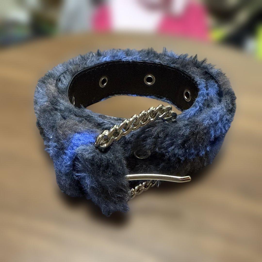 小物 AFB fur belt