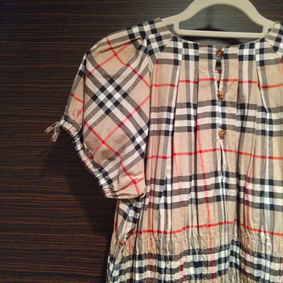 即購入OK 限定お値下げ バーバリー ワンピース キッズ 152㎝ リボン