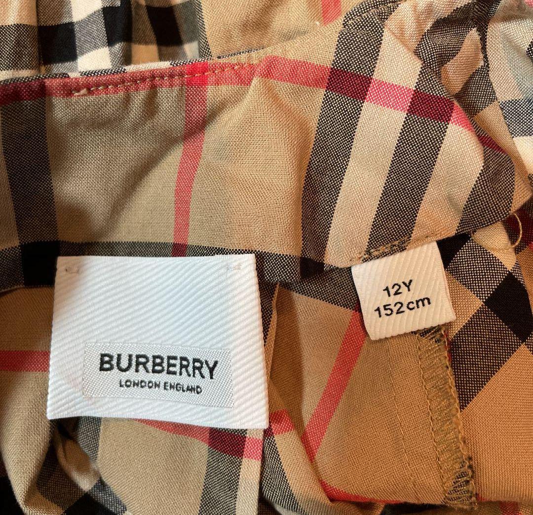 即購入OK 限定お値下げ バーバリー ワンピース キッズ 152㎝ リボン
