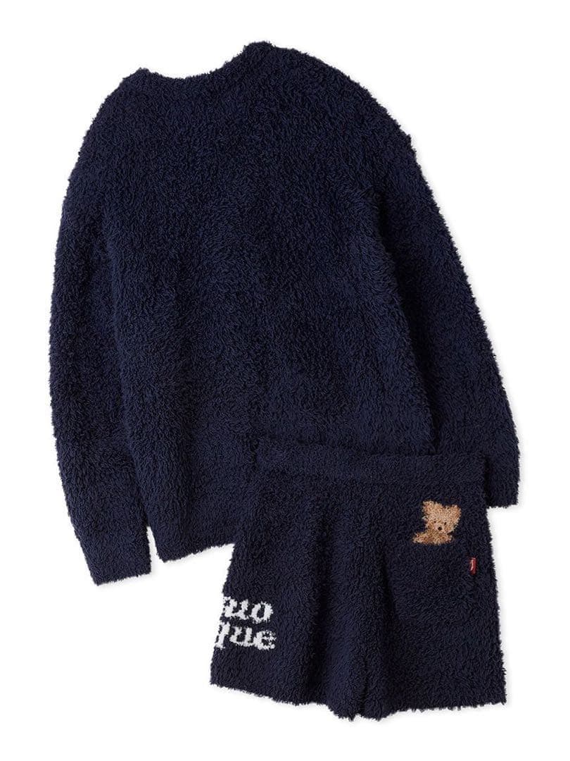 【HOLIDAY】ジェラートスノーベア プルオーバー＆ショートパンツ ネイビー