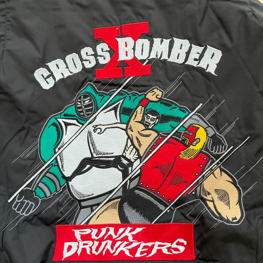 XL パンクドランカーズ✖︎キン肉マンxarktzクロスボンバーMA-1 JKT