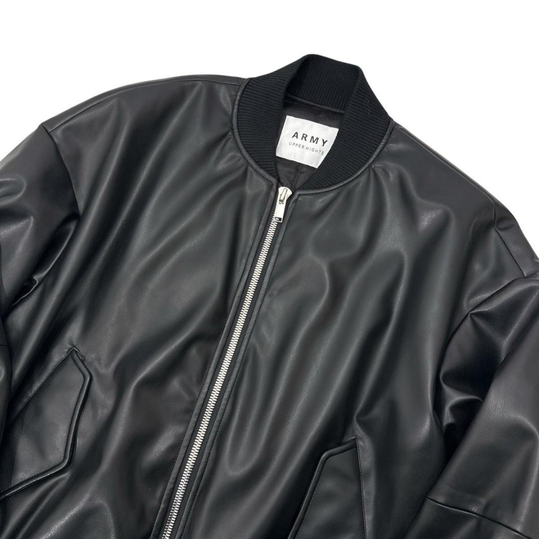 upper hights THE U-2 BIG PU フェイクレザージャケット