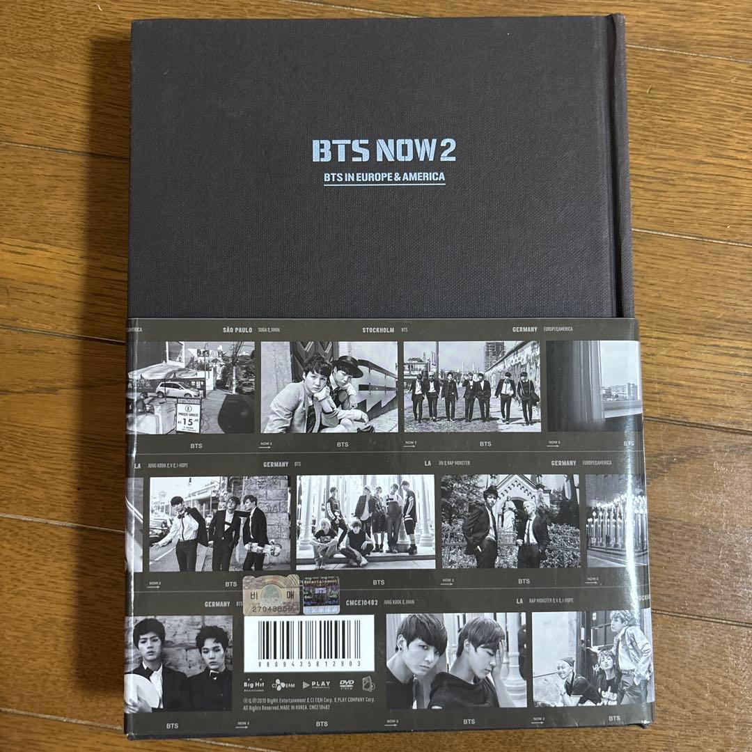 BTS NOW2 フォトブック DVDセット　写真集 防弾少年団