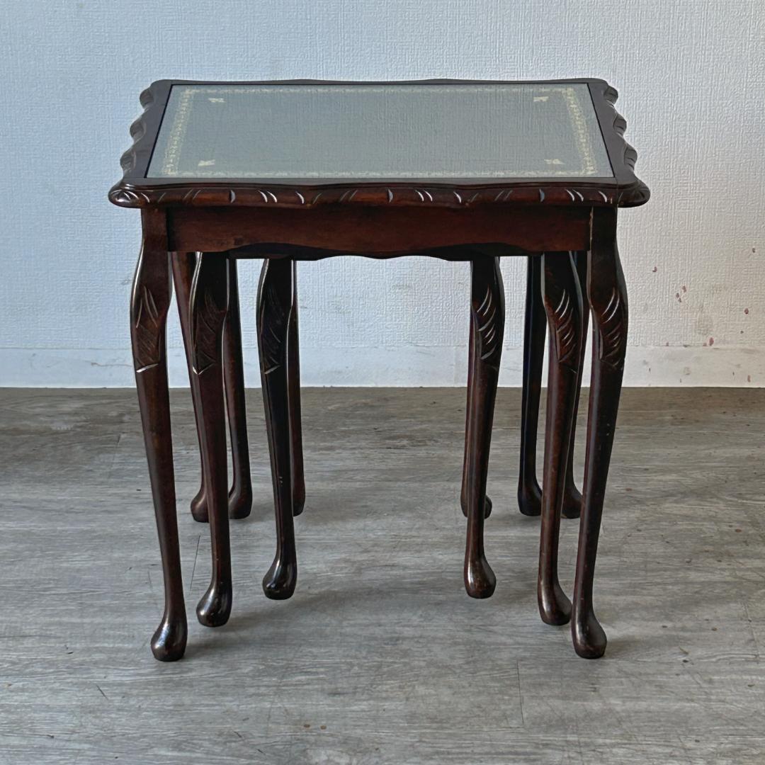 イギリス アンティーク家具 ネストテーブル 1940年頃 750A