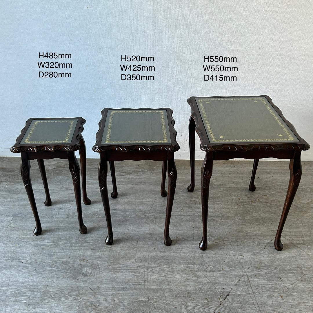 イギリス アンティーク家具 ネストテーブル 1940年頃 750A