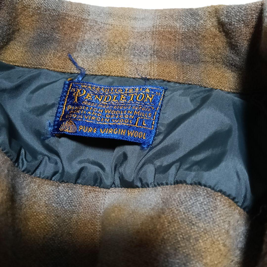 u*o様 60s Pendleton ペンドルトン ピュアウール 長袖シャツ L
