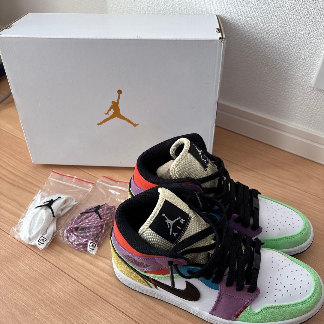 Air Jordan ハイカットスニーカー マルチカラー