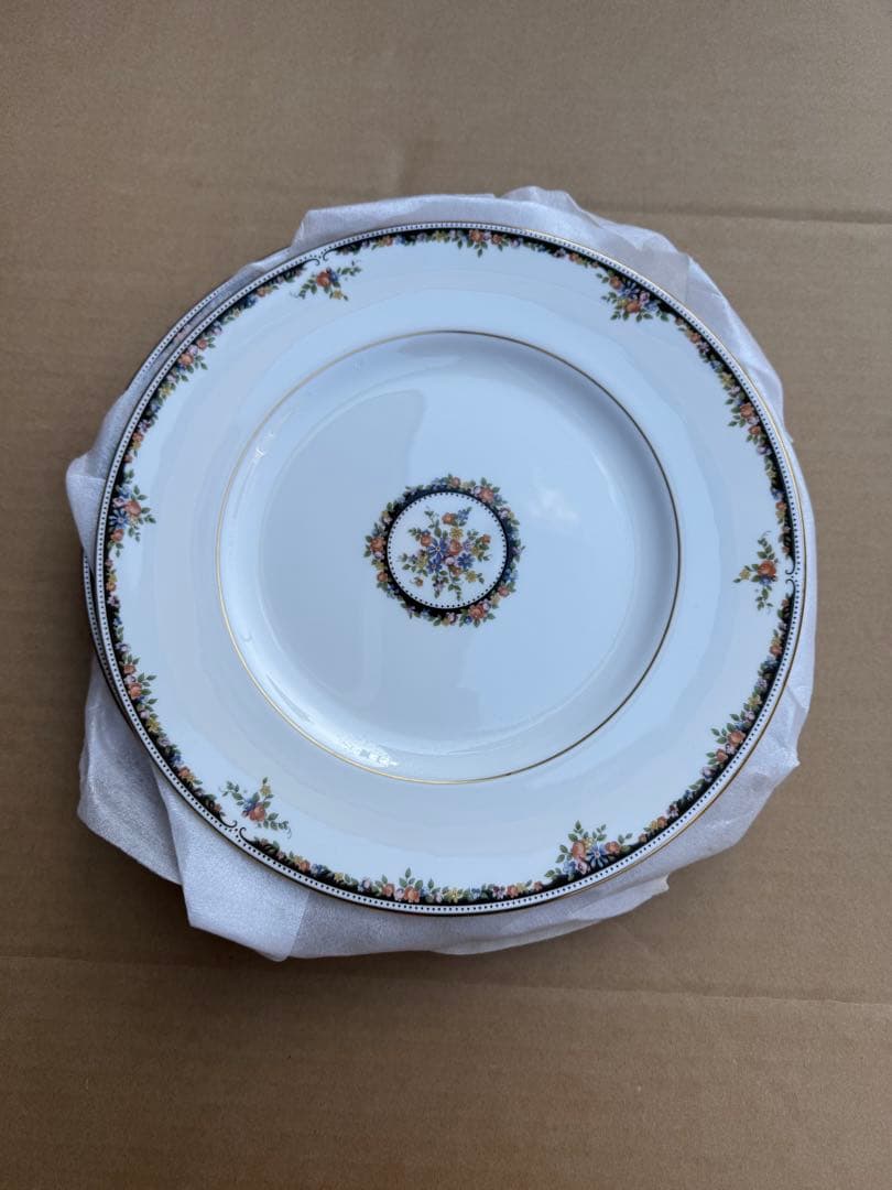 ウェッジウッド　オズボーンディナー皿 4枚27cm未使用保管品