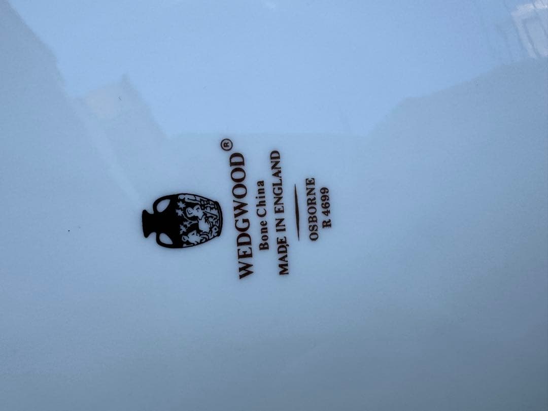 ウェッジウッド　オズボーンディナー皿 4枚27cm未使用保管品