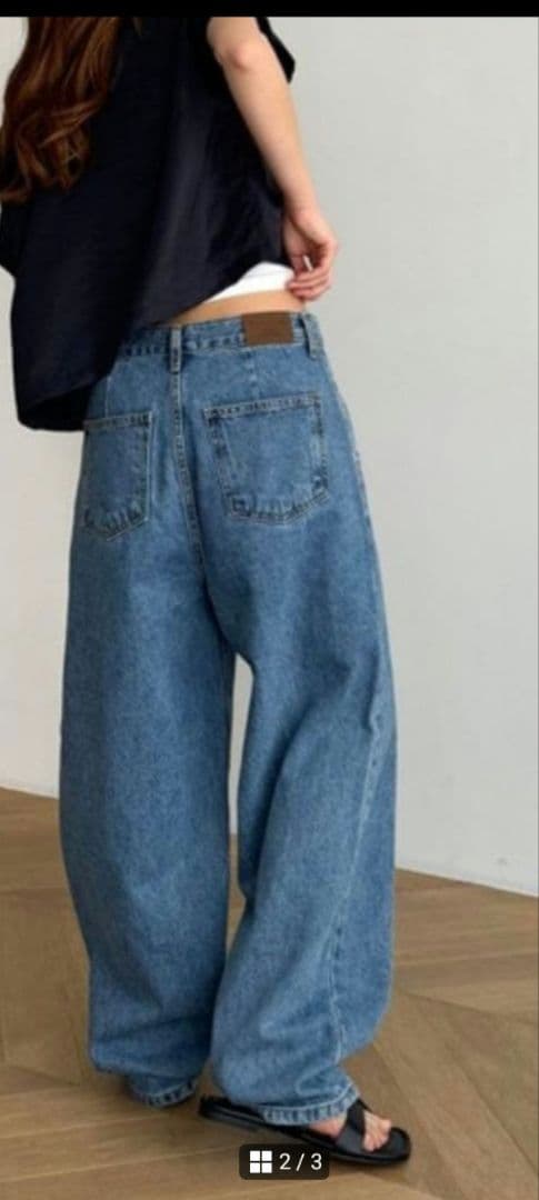 CANAL JEAN El mar　ヨークデニムパンツS