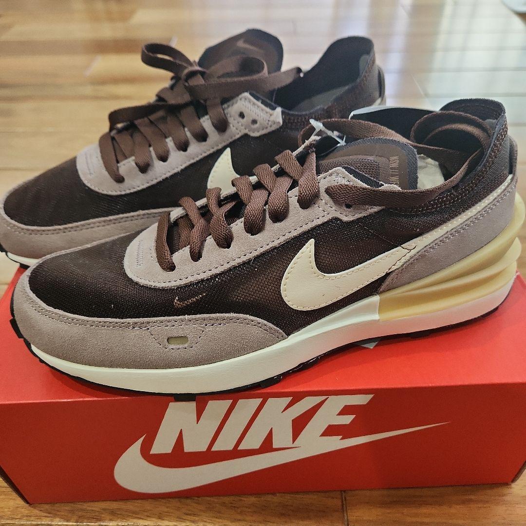 NIKE ワッフルワン 23.5cm ブラウン