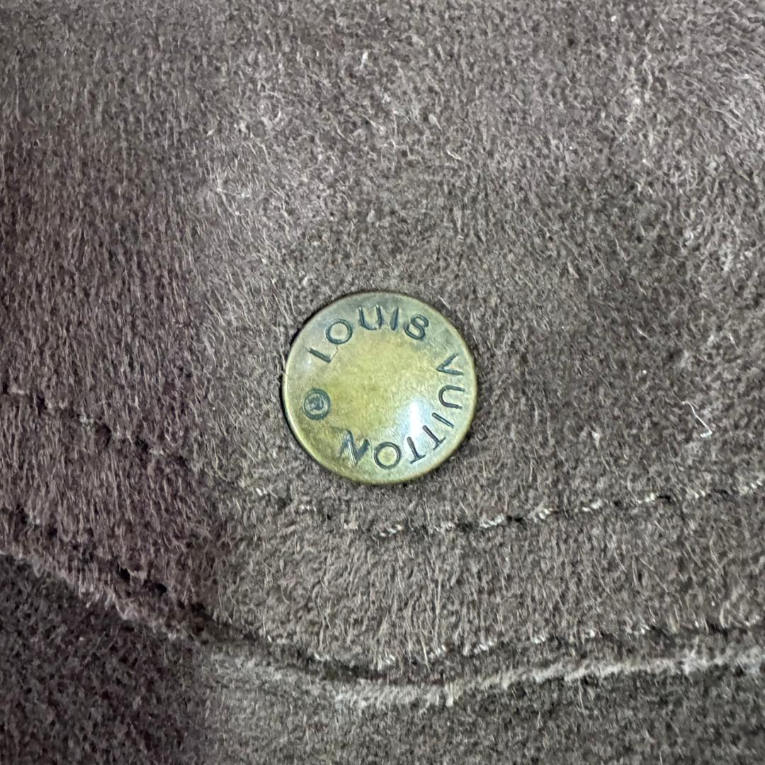 専用 ルイヴィトン モノグラム ラムスキン スエードレザージャケット 36