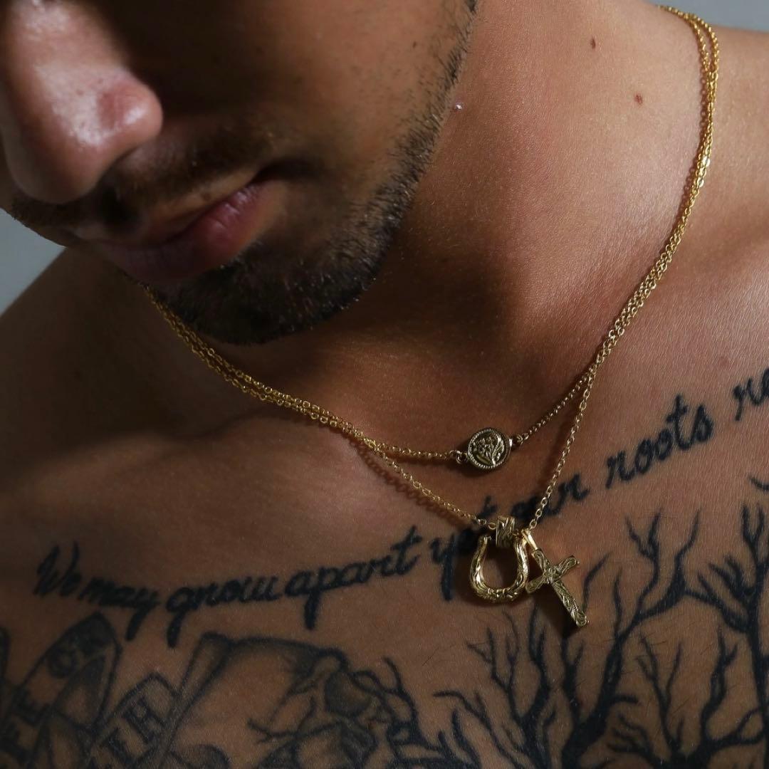 LOSE FORD クロス ホースシュー ネックレス