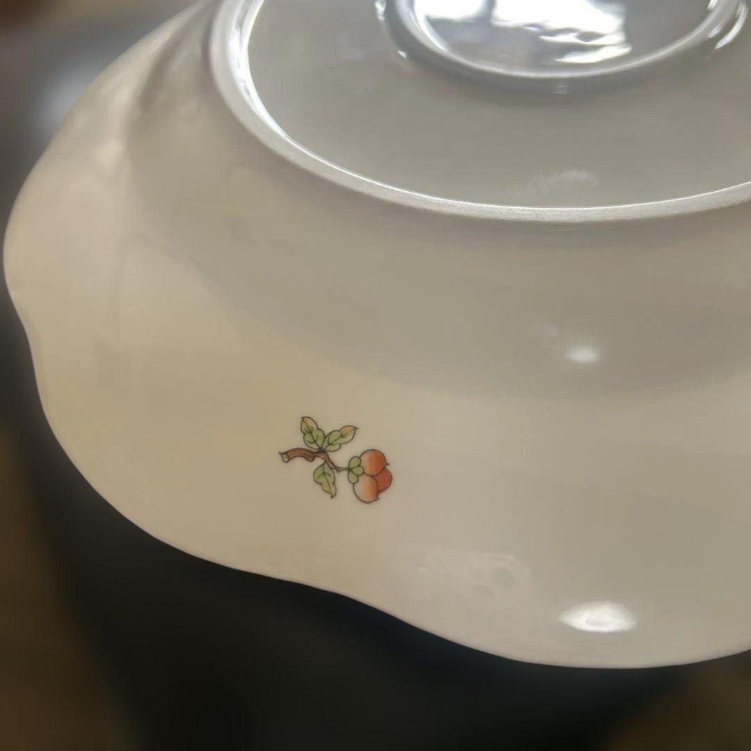 【美品】Herend ヘレンド　ヴィクトリアブーケ　プラター　大皿