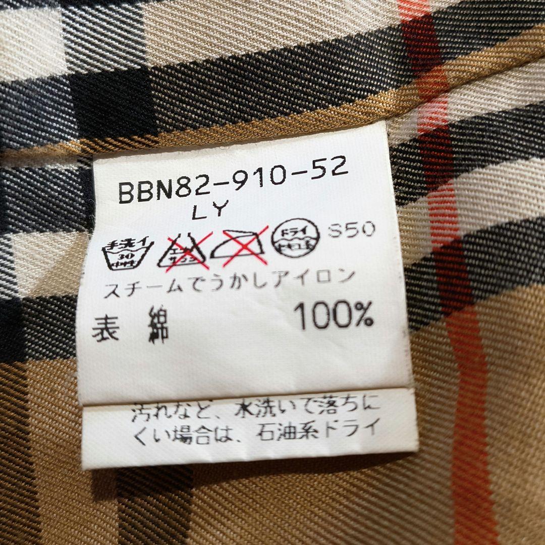 90年代日本製★Burberrys’バーバリーズ★ベージュステンカラーコートLY