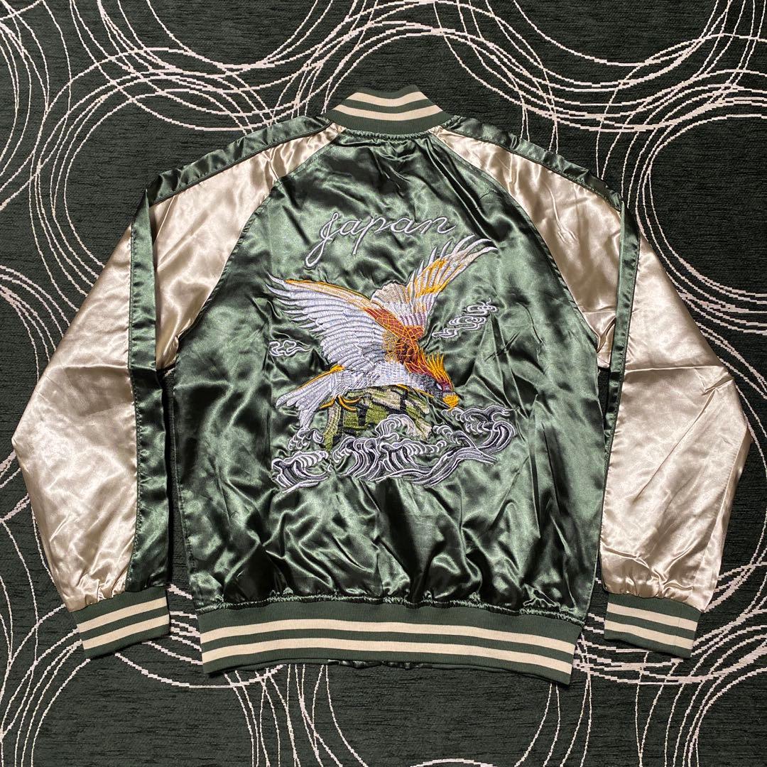 ジャケット・アウター Japan pattern embroidery souvenir jacket