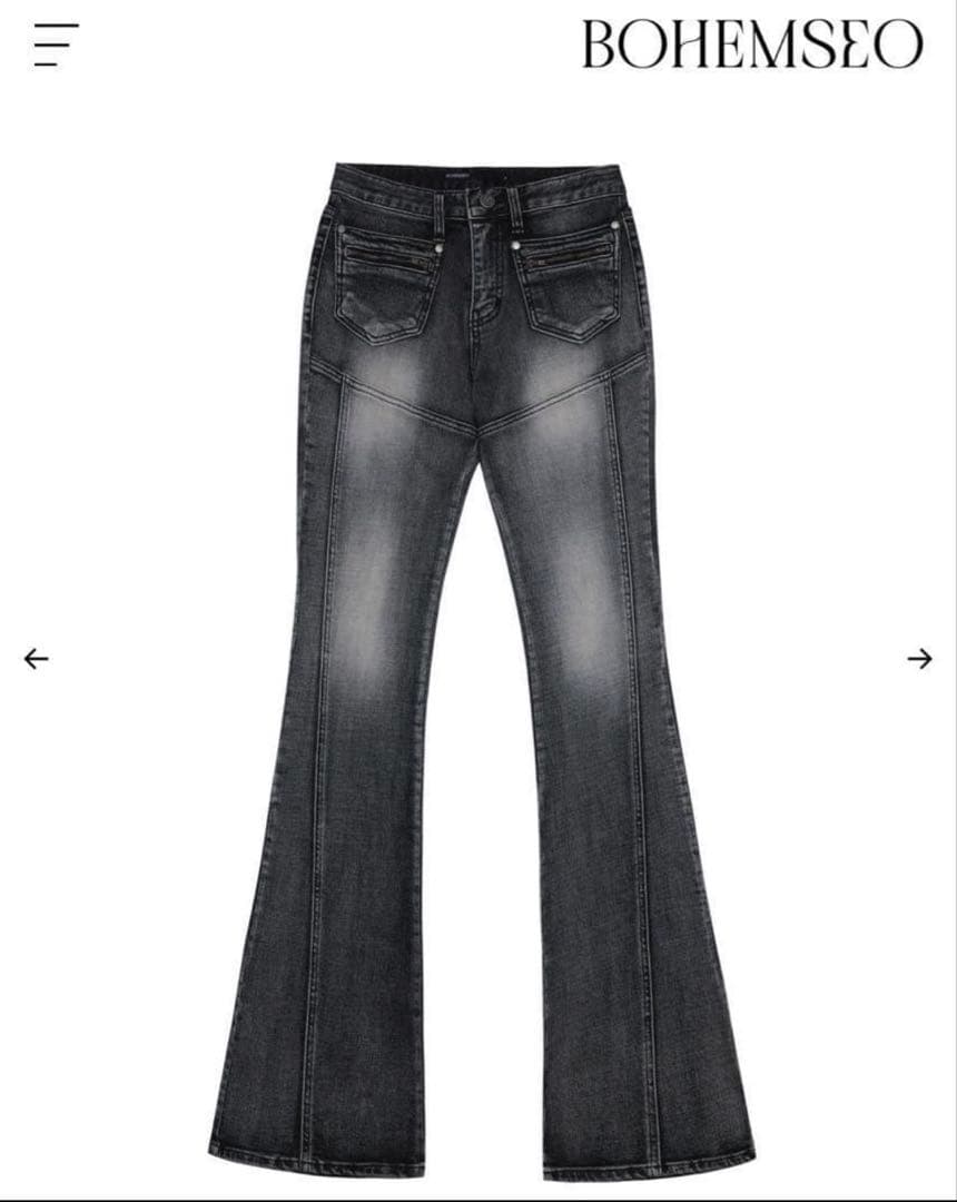 bohemian seoul ズボン パンツ ブラック