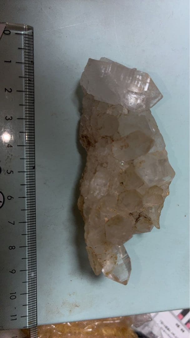 水晶 置物 トランスルーセントベージュ