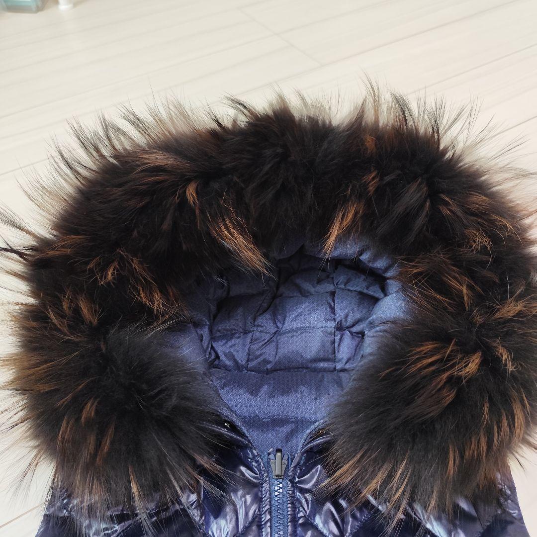 た*う様 美品 TATRAS ファー付リバーシブル キルティング ダウンベスト