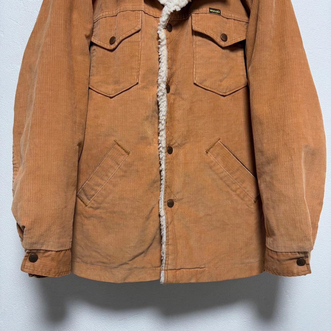希少 美品 70s Wrangler USA ランチコート オレンジ L